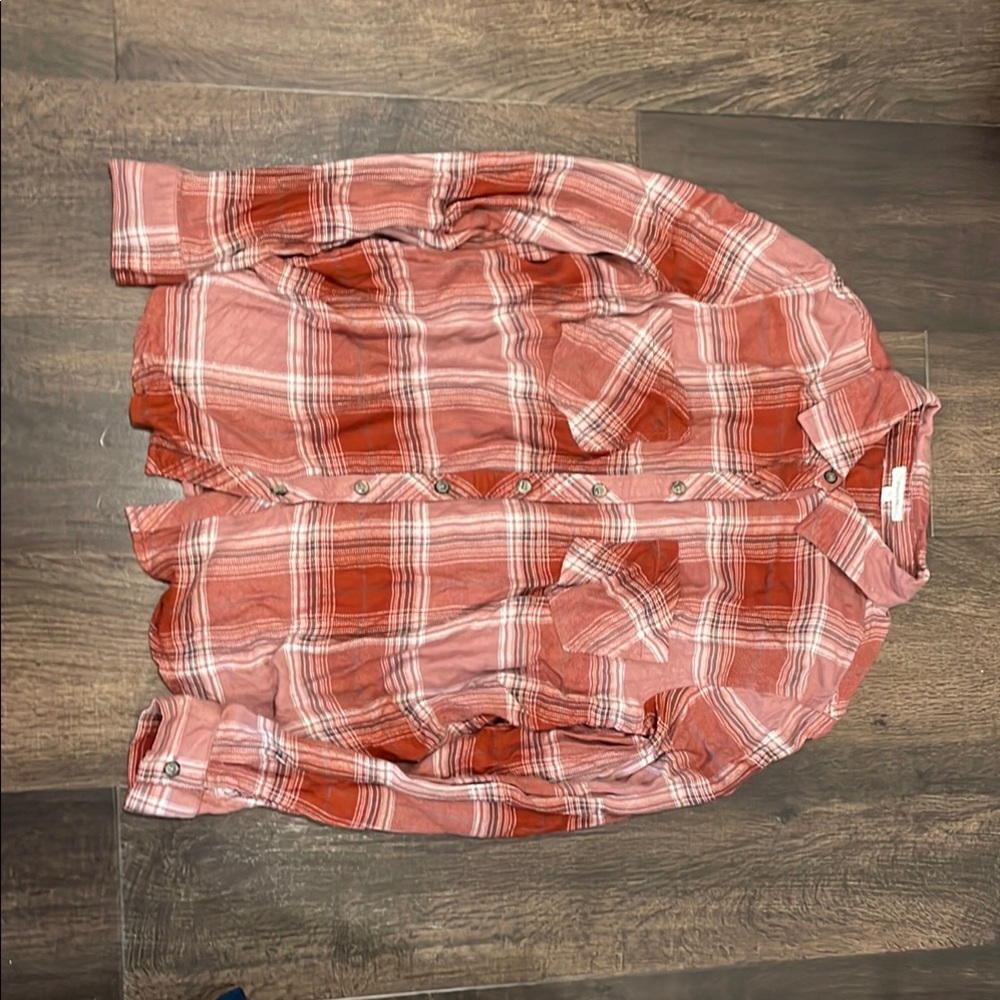 Women’s Red Plaid Shirt